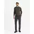 Ombre Mens knitted half turtleneck with viscose - mustard