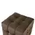 Atelier del Sofa Tabure, 42x42x42cm, Braon