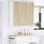 Viseći ormarić Sonoma hrast 80 x 31 x 80 cm Konstruirano drvo