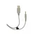White Shark GH-2342 Firefly Gaming slušalice sa mikrofonom, 3.5mm, Sivo šarene