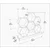 Hanah Home Polica 120x109x29,5cm Belo-Hrast