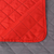 vidaXL Dvostrani Prošiveni Prekrivač Crveno-Sivi 170x210 cm