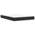 Vidaxl Box spring postelja z vzmetnico črna 140x200 cm žamet
