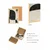 Wallity Set uramljenih MDF slika Myk3015-1, 3 dijela