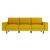 ATELIER DEL SOFA Sofa sa 3 sedišta Sparrow Extra 3 Sunflower Walnut