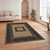 Conceptum Hypnose tepih HM-CRP25-35, pravougaoni, 120 x 180 cm, smeđe-crni
