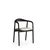 Hanah Home Trpezarijska stolica PA 52x77x51cm Svetlosivo-Crna