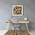Decormat Podloga za stol Deciduous pattern 140x100 cm 15 cm