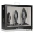 Ouch! Apex Butt Plug Set Black