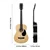 VEVOR Akustična kitara Dreadnought začetni komplet 99x36.6x9.5 cm naravna