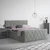 Based Postelja Boxspring Josie-b, Siva, 160x200