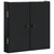 Kabinet za mete BREDA Crna 52,5 x 10,5 x 53,5 cm