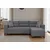Atelier del Sofa Ugaona garnitura na razvlačenje Tloft Mini, 260 x 160 cm, Siva