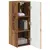 TV zidni ormar Zidne 2 pcs Staro drvo 30 x 31 x 80 cm