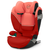 cybex® dječja autosjedalica solution™ s2 i-fix 2/3 (15-36 kg) hibiscus red