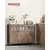 Songmics Omara 35x100x75 cm rjava