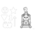 Puzzle 15 GIANT - Thomasove igre/Thomas in prijatelji