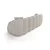 ATELIER DEL SOFA Sofa trosed Octavio White