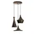 Opviq Luster TOM-3556-RETRO, 45-135cm, O45 cm, 3xE27