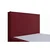 MID.YOU POSTELJA Z VZMETNICO 100 cm x 200 cm , tekstil, leseni material rdeča
