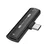 INF USB-C na 3,5 mm adapter za slušalke in polnilec Black, (21248036)