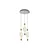 Opviq luster Hare 3439-3A-24, LED 28 W, sivi
