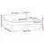 shumee Box spring postelja z vzmetnico temno zelena 200x200 cm žamet
