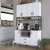 Hanah Home Komoda JE169 3400, 120x198.6x40 cm, Bela