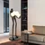 Immax 08808XL - Podna lampa SILUETTE 6xE27/25W/230V, visina 180 cm Human Ball