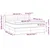 shumee Box spring postelja z vzmetnico temno siva 180x200 cm blago