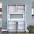 Hanah Home Višenamenska komoda JE176-3291, 120 x40 x187.2 cm, Bela