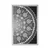 Plakat okrasna Mandala s čipko v črnobeli varianti - 40x60 black
