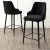Hanah Home Set 4 barske stolice Enox Crni
