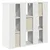 Kreveta s ladicama Bijelo 73,5 x 24 x 69,5 cm