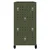 Kolicˇar za alate s policom Maslinasto zelena 75 x 35 x 73 cm