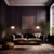 LED luster na sajli VASO LED/4W/230V O 18 cm bela