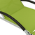 vidaXL 310532 Sun Lounger with Pillow Textilene Green
