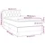 Vidaxl Box spring postelja z vzmetnico temno siva 80x200 cm blago
