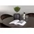 Venture Design Jedilna miza in komplet stolov, okrogla miza 100x75 cm in 4 stoli 65x82x56 cm, rjava