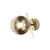 Opviq Zidna lampa Bena-80-19, O15, 12,5cm10x10x3cm, IP20, Zlatna boje