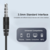 Slusalice REMAX Wired RW-105 3.5 mm crne