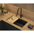 granitni umivalnik Logan 110 Grey Metallic