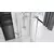 Tuš kabina Rapid Swing Chrome