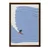 WallXpert uramljena MDF slika 3752KACT-053, surfer na plavim talasima od linija, 37 x 52 cm