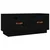 TV ormarić crni 80 x 34 x 35 cm od masivne borovine