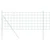 vidaXL Zelena evropska ograja 0.6x25 m jeklo