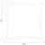 vidaXL Prevleka za blazino 2 pcs HOUTEN Rjava 40 x 40 cm