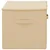 Kutija za spremanje 2 pcs Krem 55 x 35 x 32 cm Netkana tkanina