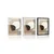 Plakat abstraktne oblike No1 - 30x45 silver