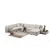 Atelier del Sofa Ugaona garnitura Loop 9 Bela